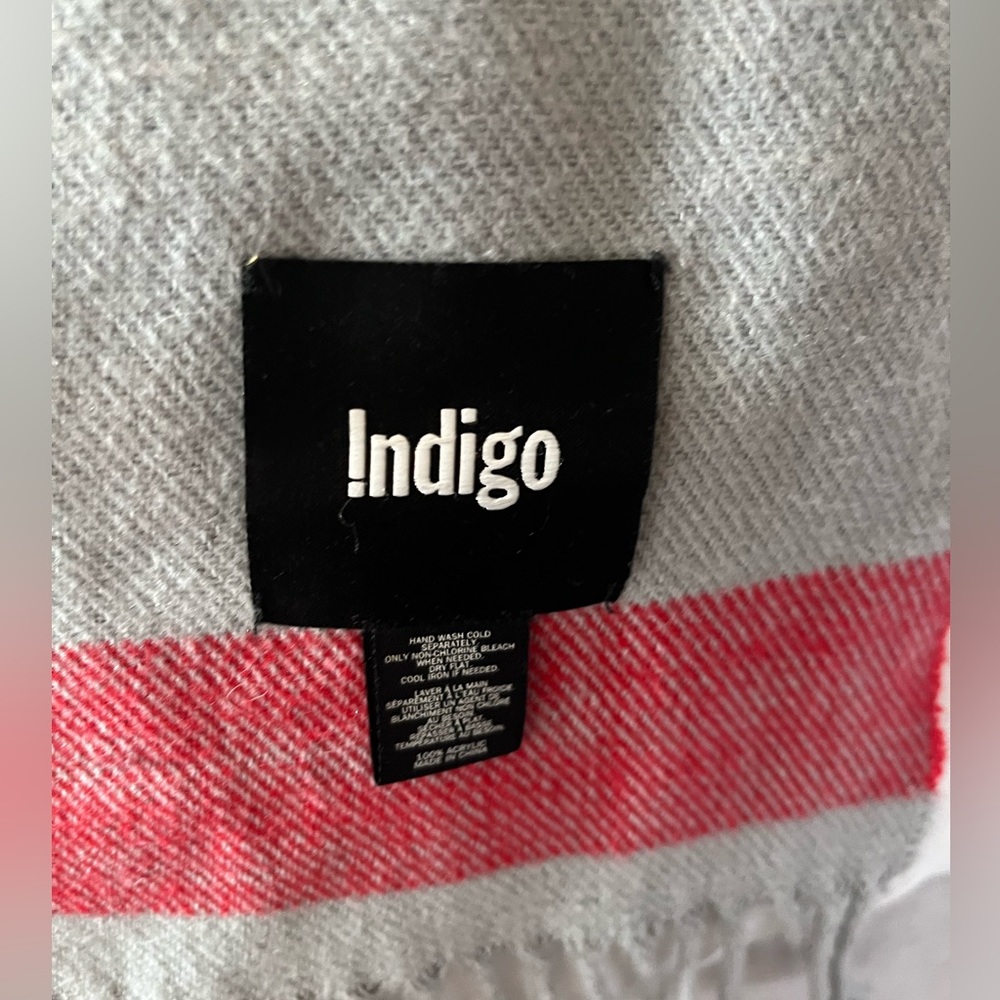 Indigo throw blanket - Picture 5 of 5